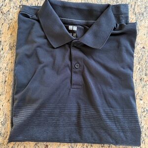 Uniqlo Men's Black Polo Shirt